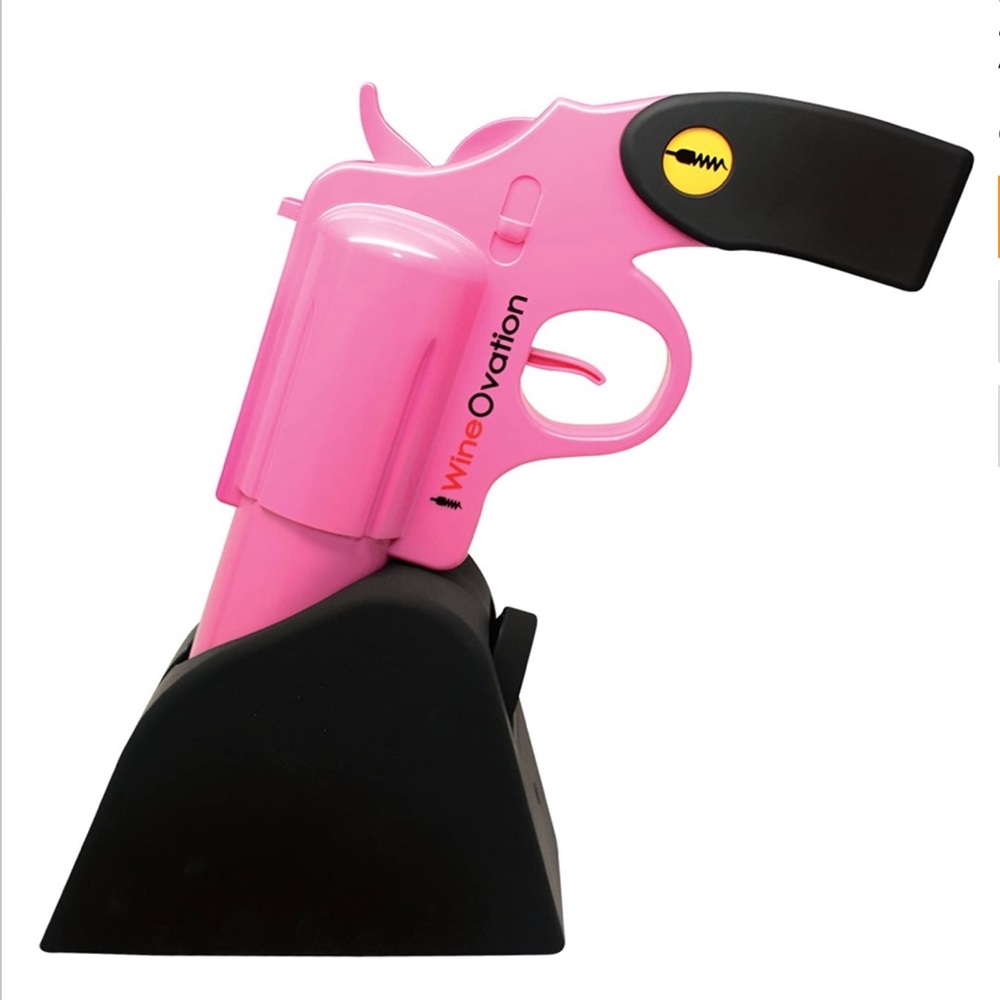 WineOvation WNO-02 Electric Wine Opener Gun, (Pink)